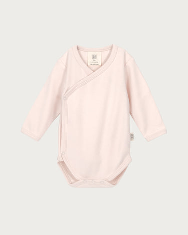 Cotton Kimono Bodysuit - Petal