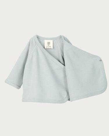 Cotton Kimono Cardigan - Sky