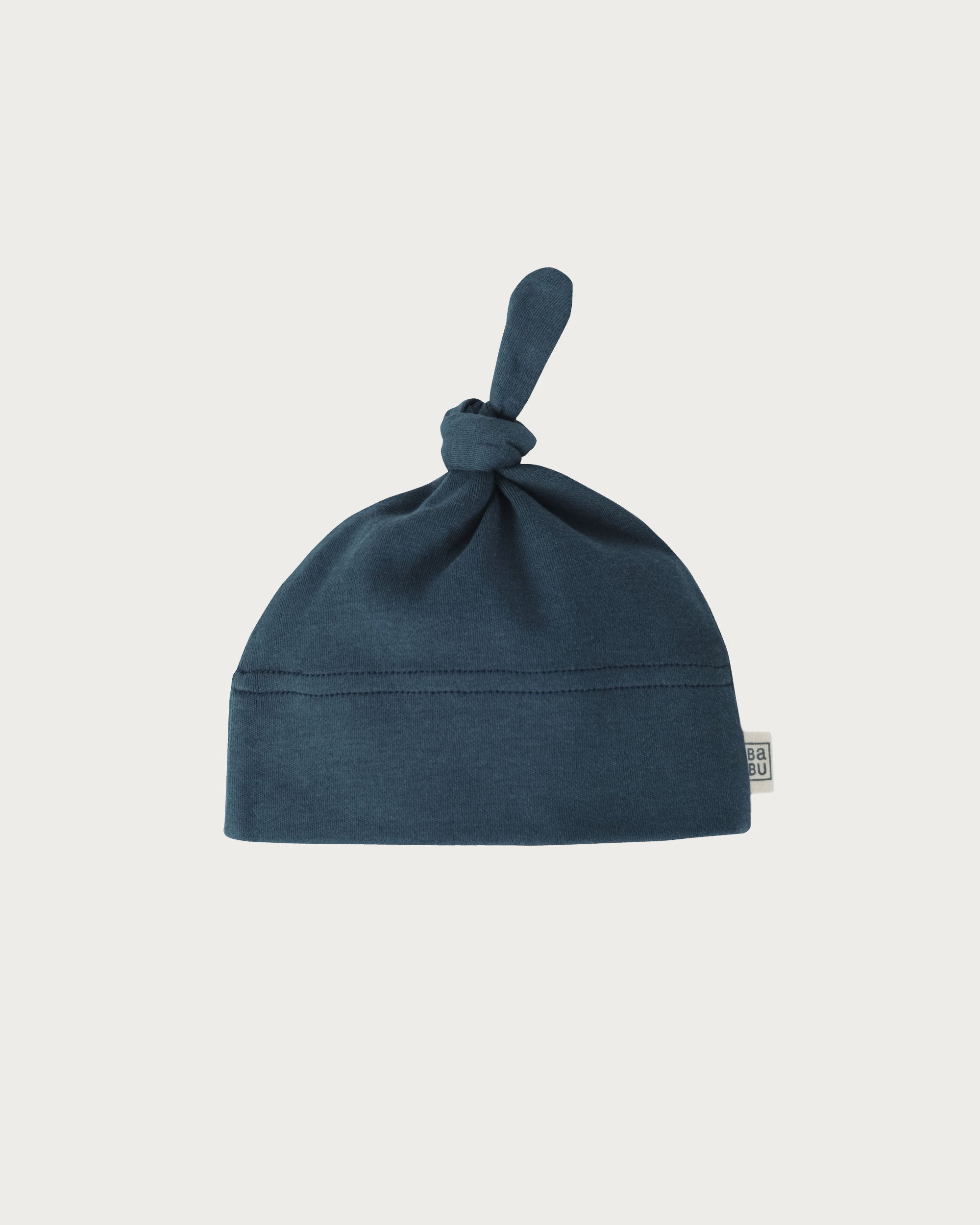 Knotted Beanie - Denim