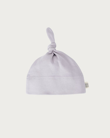 Cotton Knotted Beanie - Lavender