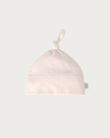 Cotton Knotted Beanie - Petal