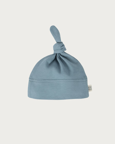 Cotton Knotted Beanie - River