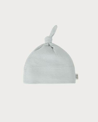 Cotton Knotted Beanie - Sky