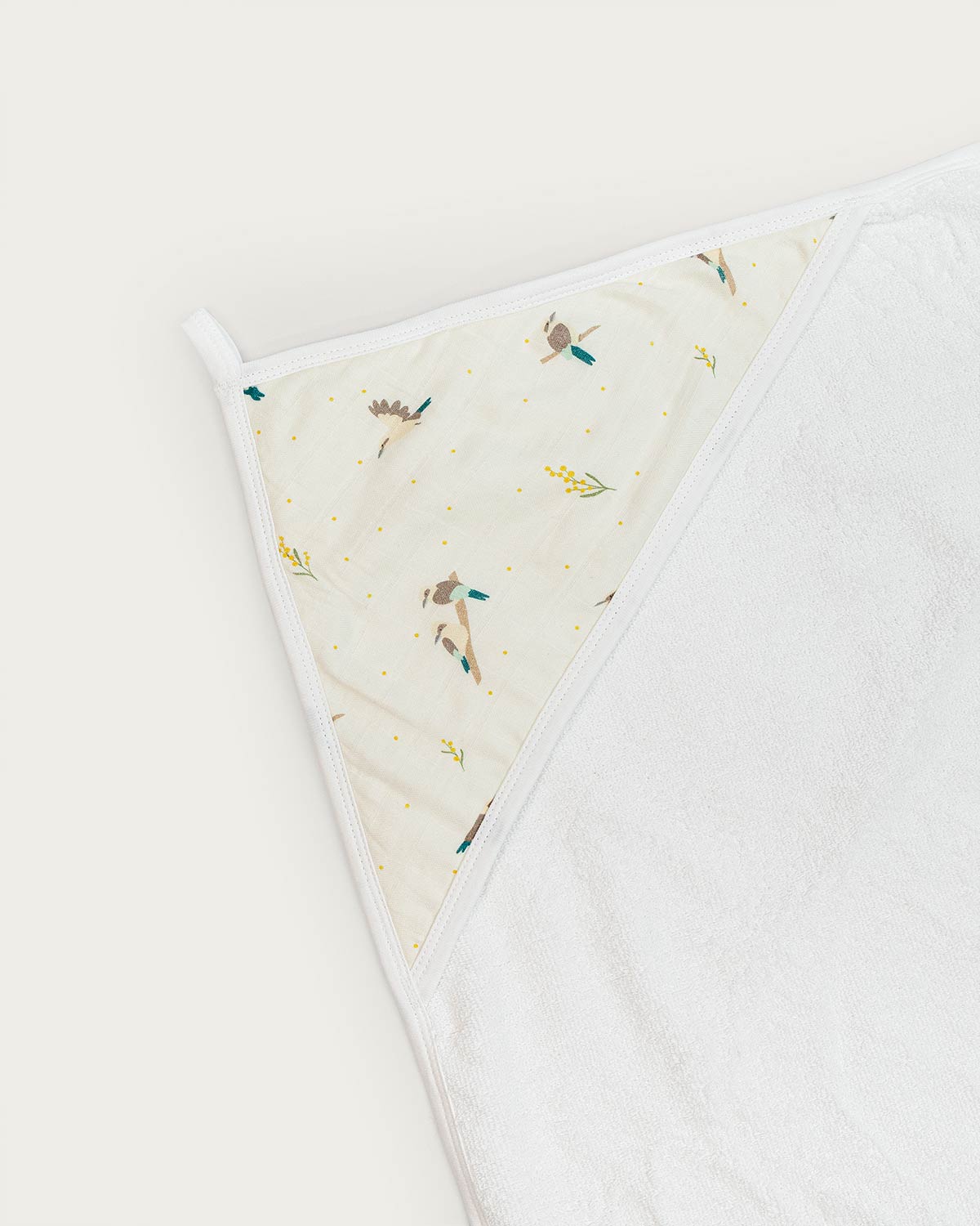 Terry Hooded Baby Towel - Kookaburra