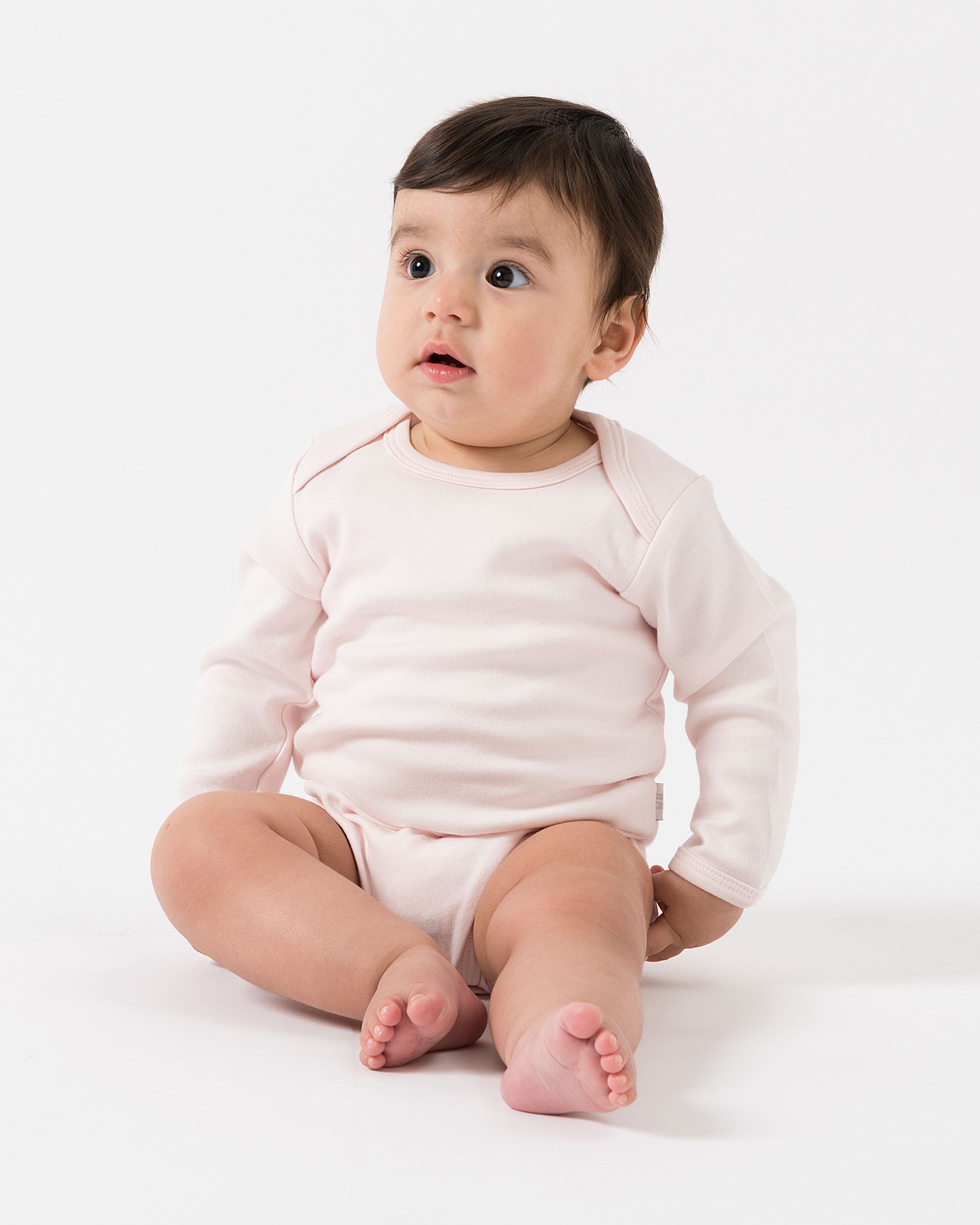 Long Sleeve Bodysuit - Petal