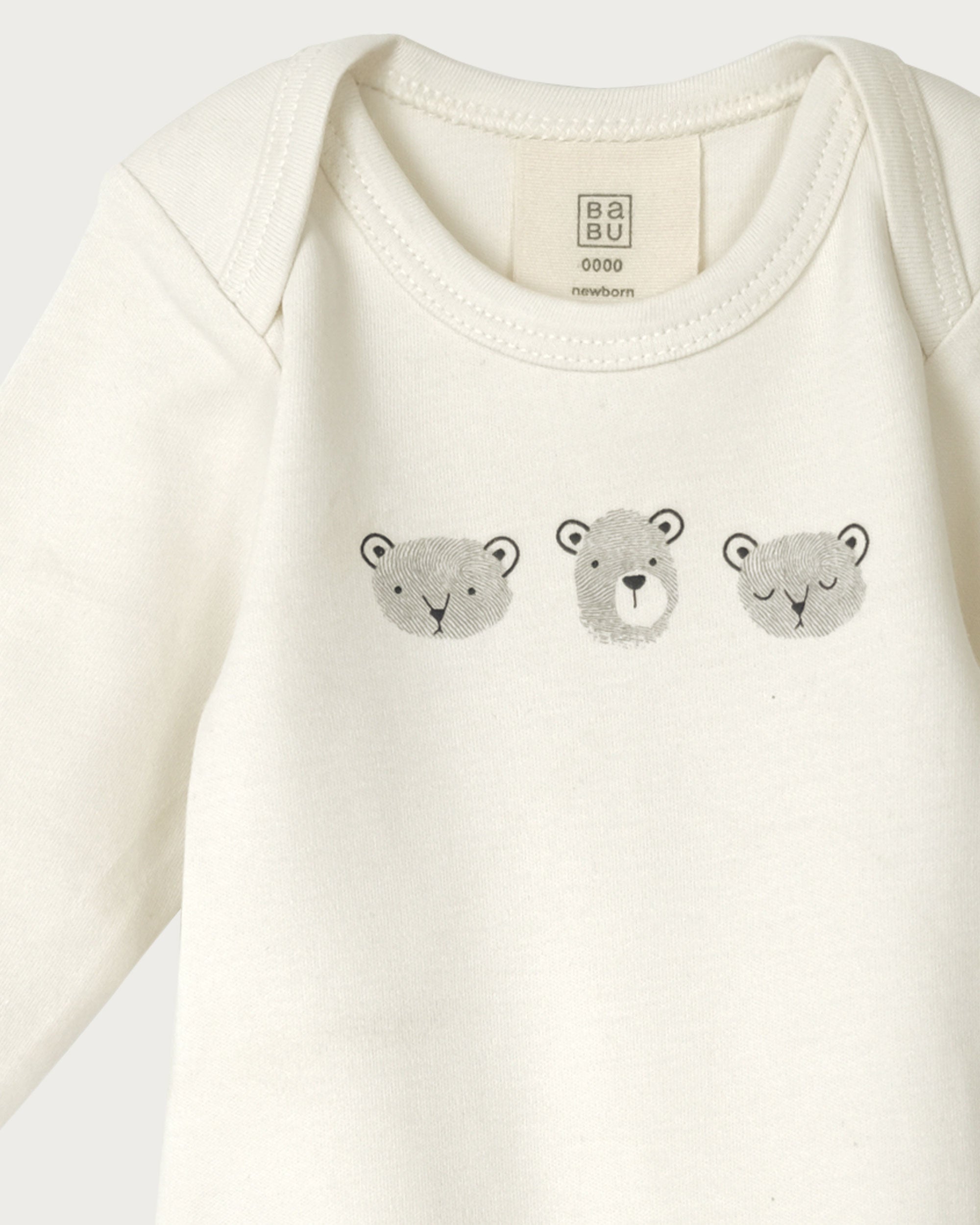 Long Sleeve Bodysuit - Bears