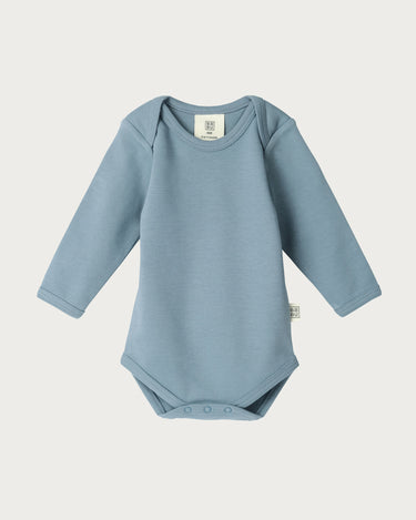 Cotton Long Sleeve Bodysuit - River