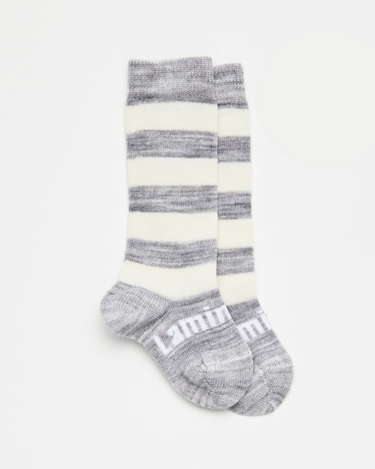 Baby & Kids Knee High Socks | Pebble - Merino & Me