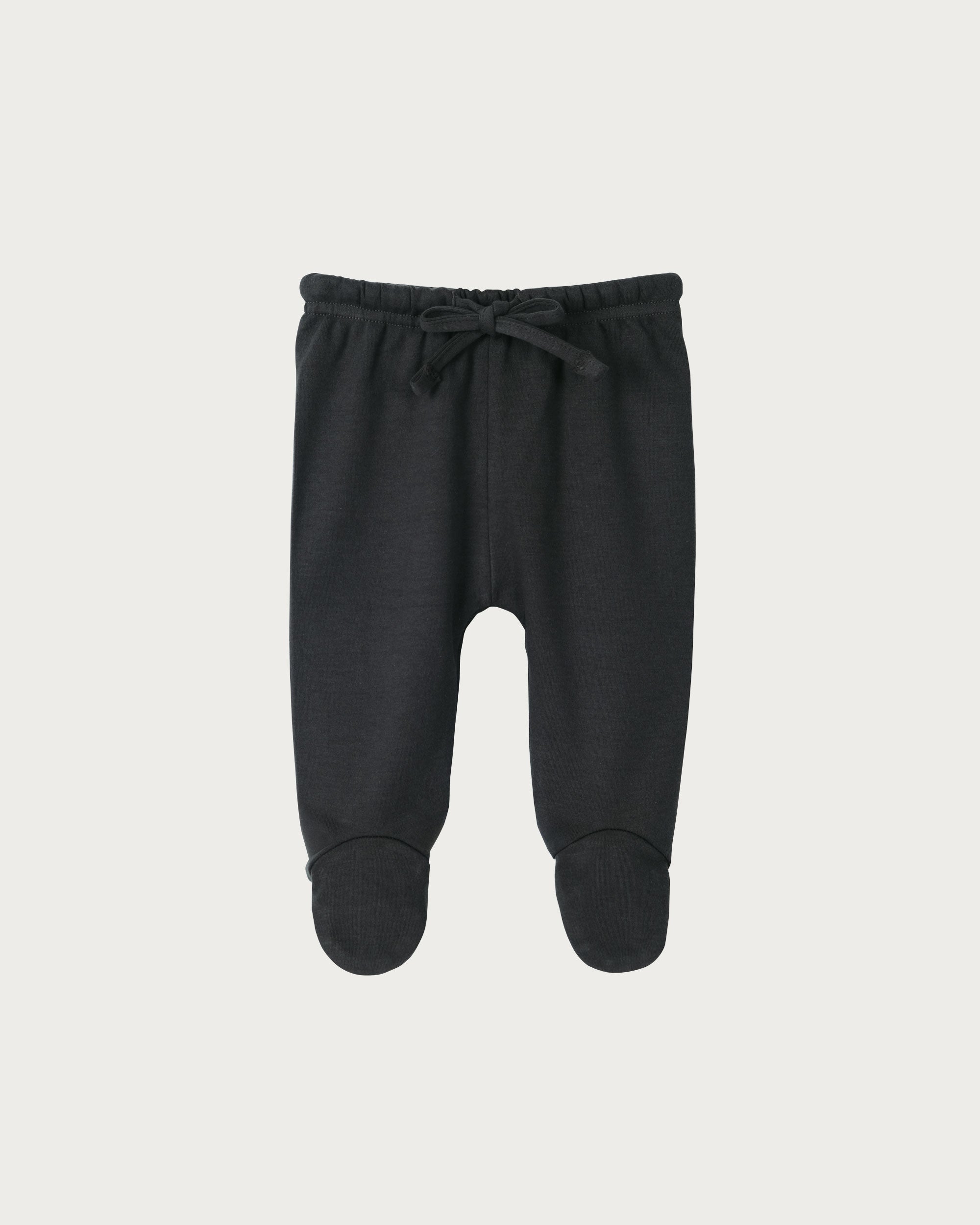 Footed Leggings - Charcoal