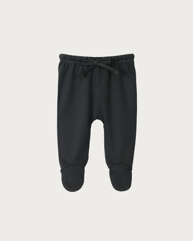 Cotton Footed Leggings - Charcoal