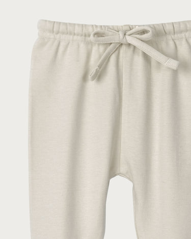 Cotton Footed Leggings - Oat