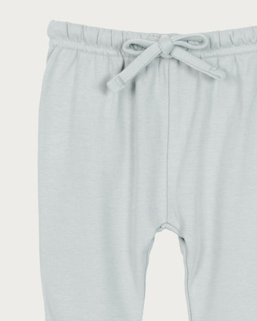 Cotton Footed Leggings - Sky