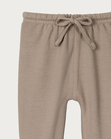 Cotton Footed Leggings - Walnut
