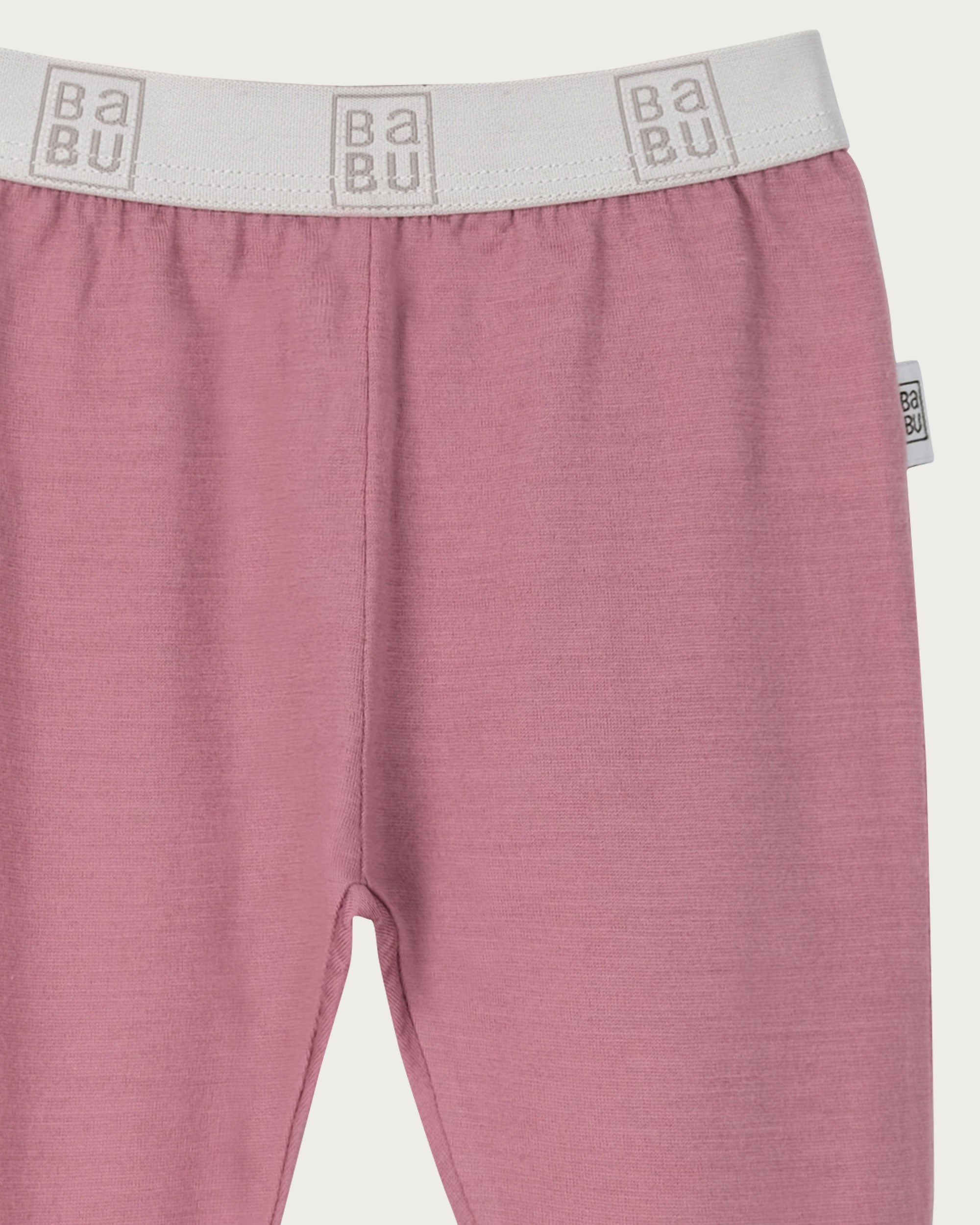 Merino Footed Leggings - Blossom