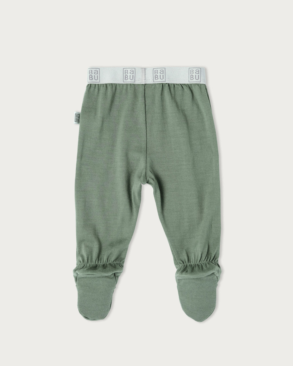 Merino Footed Leggings - Sage