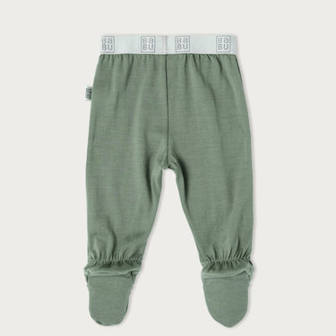 Merino Footed Leggings | Sage
