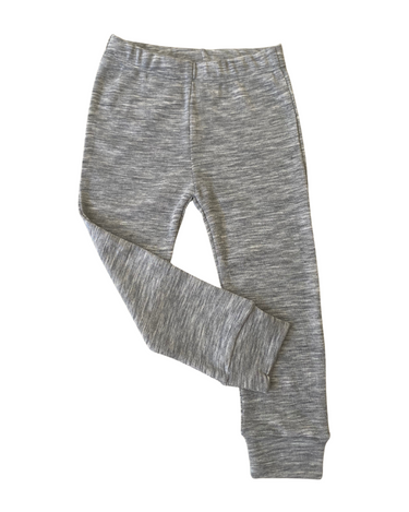 Merino Leggings | Grey Marle - Merino & Me