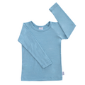 Long Sleeve Top | Sky Blue - Merino & Me