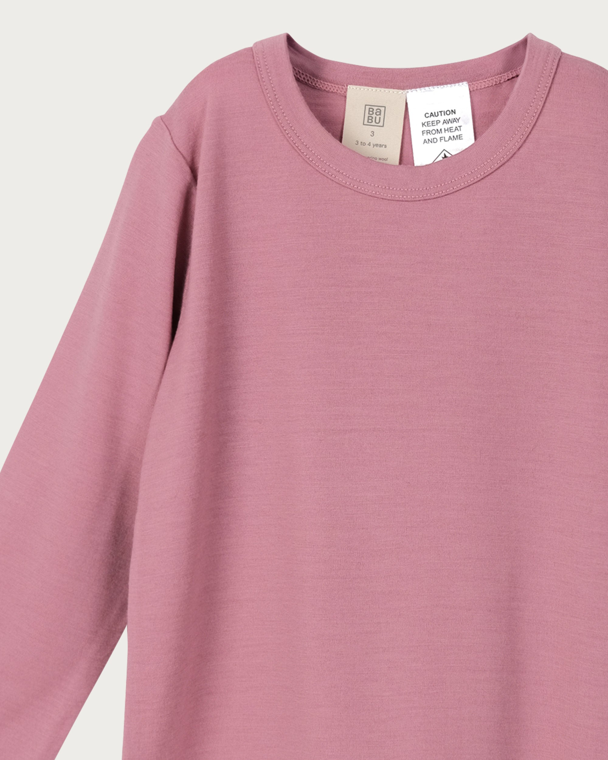 Merino Long Sleeve Tee - Blossom
