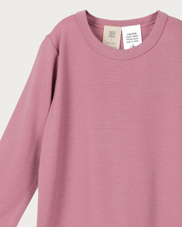 Merino Long Sleeve Top - Blossom