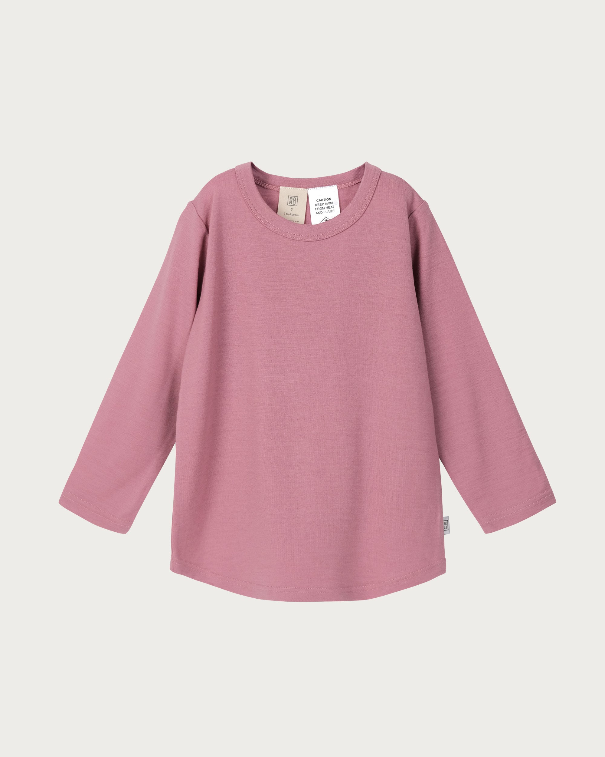 Merino Long Sleeve Tee - Blossom