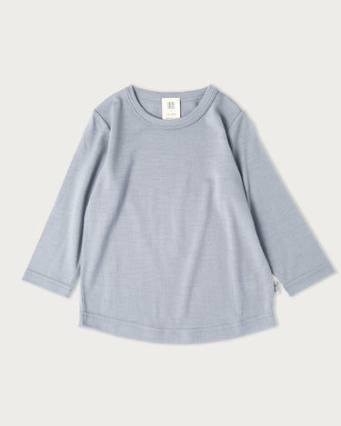 Babu Merino Long Sleeve Tee - Periwinkle