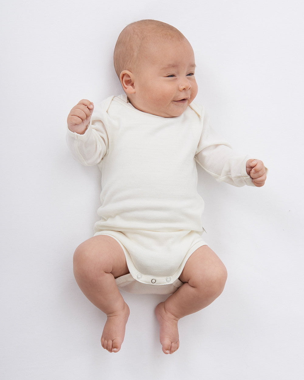 Merino Bodysuit - Cream