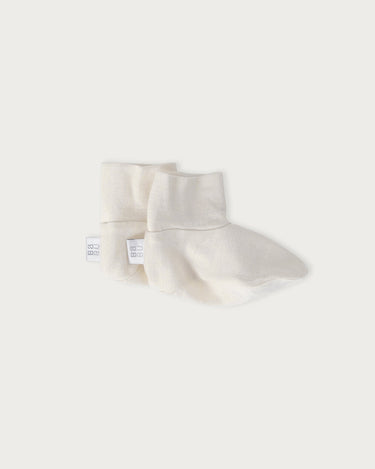 Merino Booties - Cream