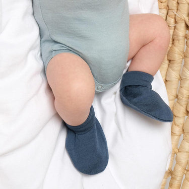 Merino Booties | Denim