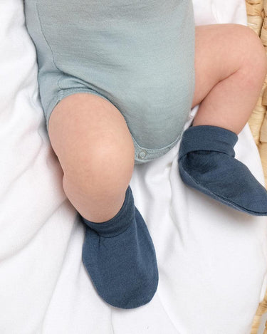 Merino Booties - Walnut
