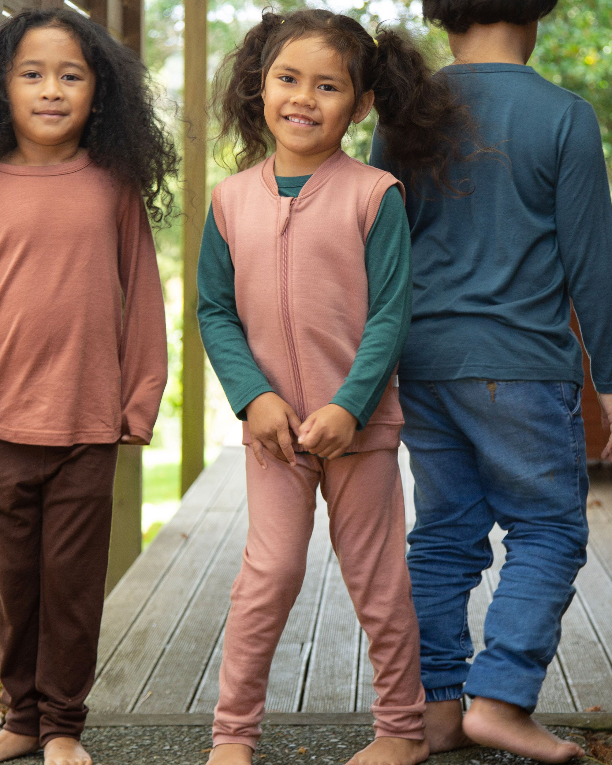 Merino Cuffed Pants - Rose