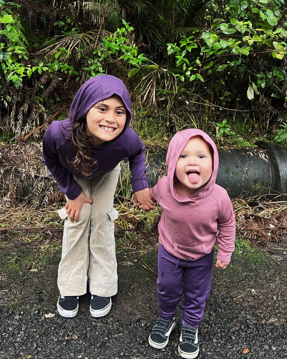Merino Hoodie - Blossom