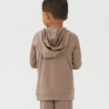 Babu Merino Hoodie - Walnut - view 5