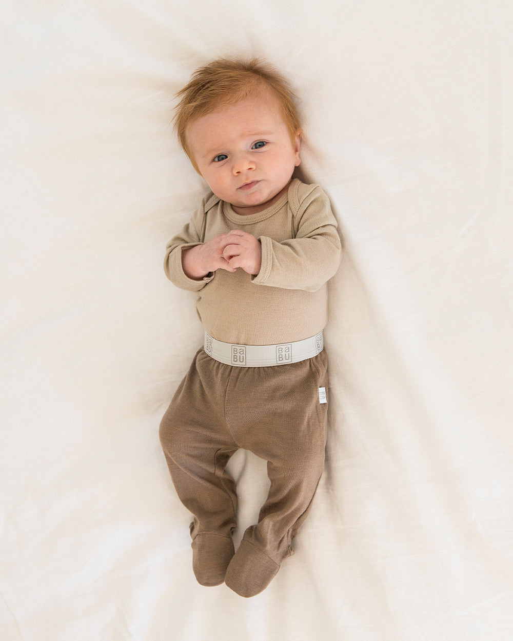 Merino Footed Leggings - Walnut