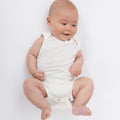 Babu Merino Singlet Bodysuit - Cream - view 3