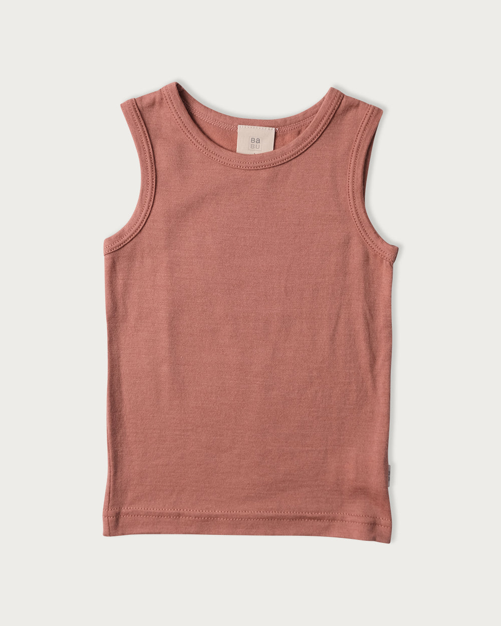 Merino Singlet - Rose
