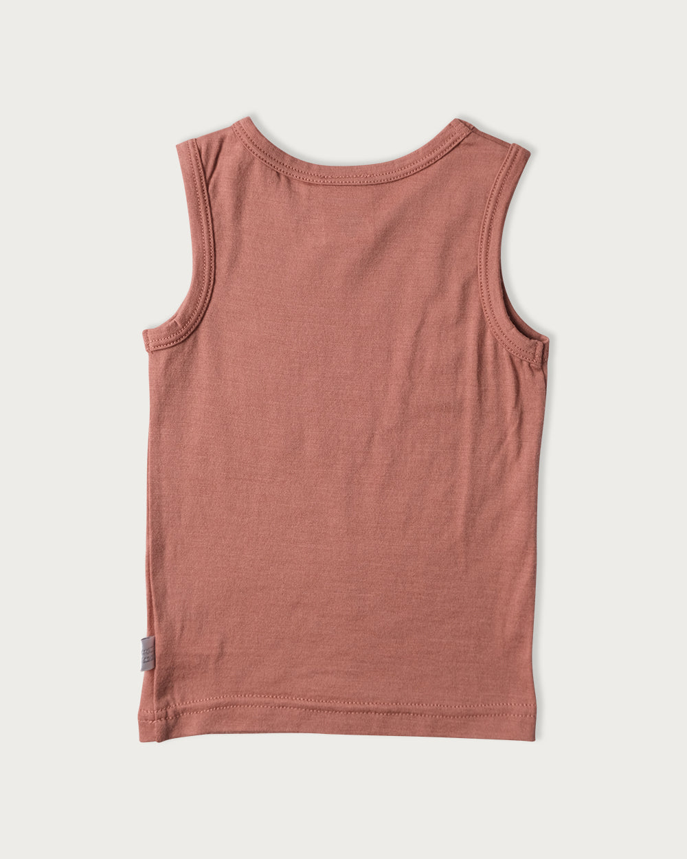 Merino Singlet - Rose