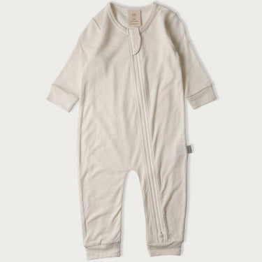 Merino Footless Onesie | Cream