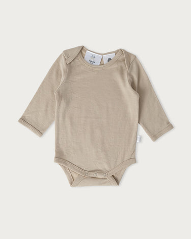 Merino Long Sleeve Bodysuit - Prem