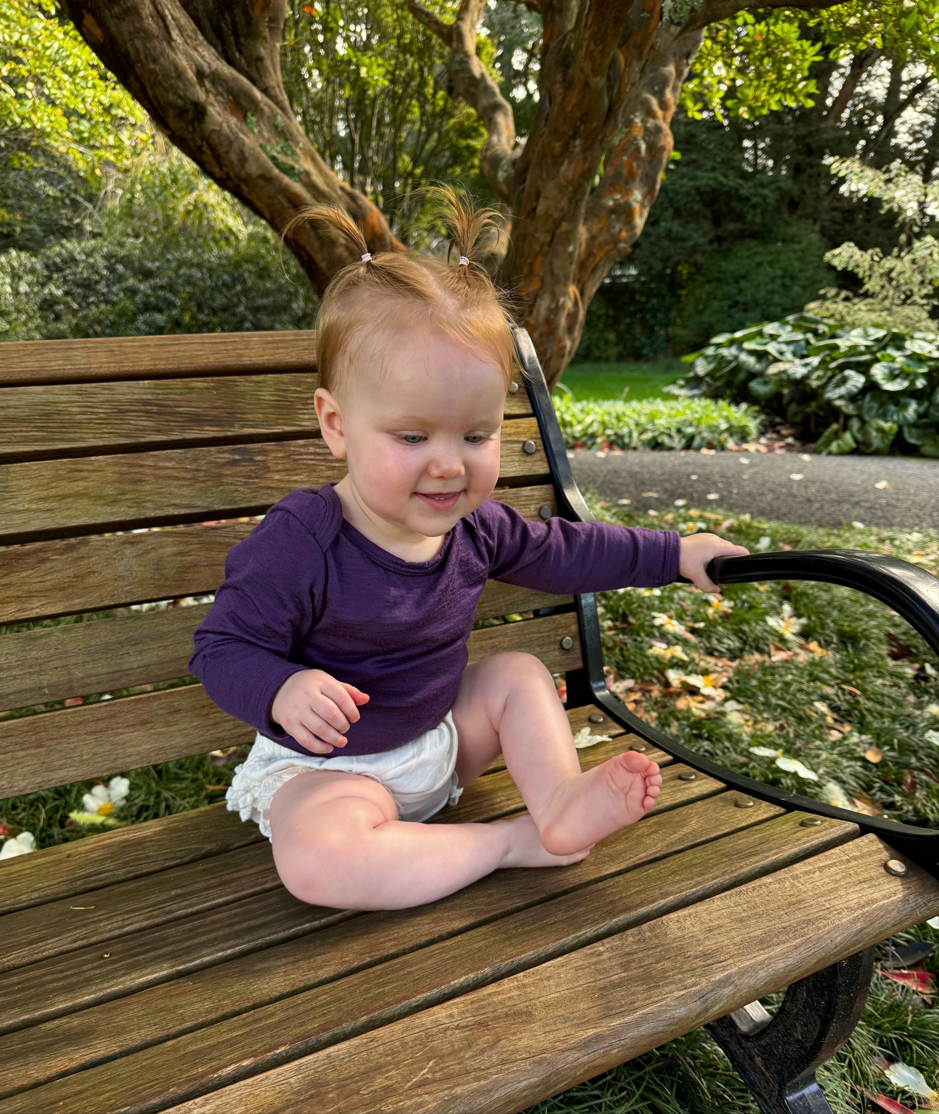 Merino Bodysuit - Plum