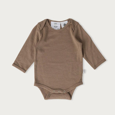 Merino Bodysuit | Walnut