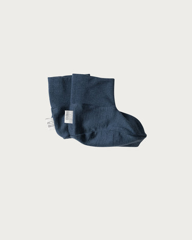 Merino Booties - Denim