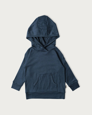 Merino Hoodie - Denim