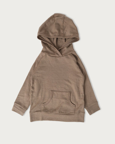 Merino Hoodie - Walnut
