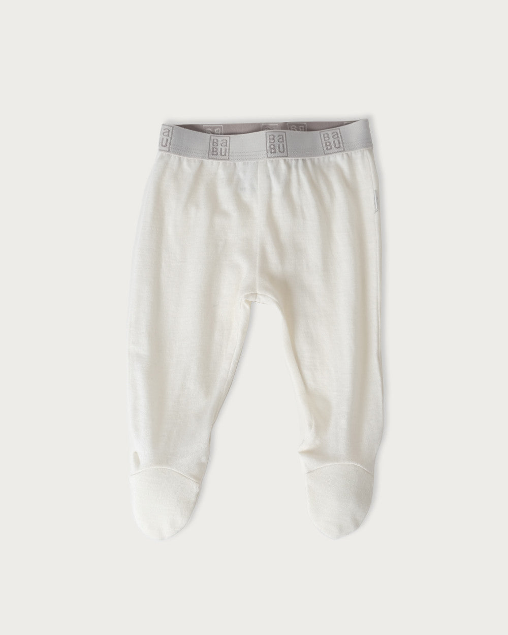 Merino Footed Leggings - Cream
