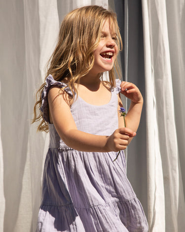 Muslin Mia Dress - Mixed Berry