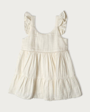 Muslin Mia Dress - Vanilla