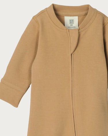 Cotton Footless Onesie - Marigold