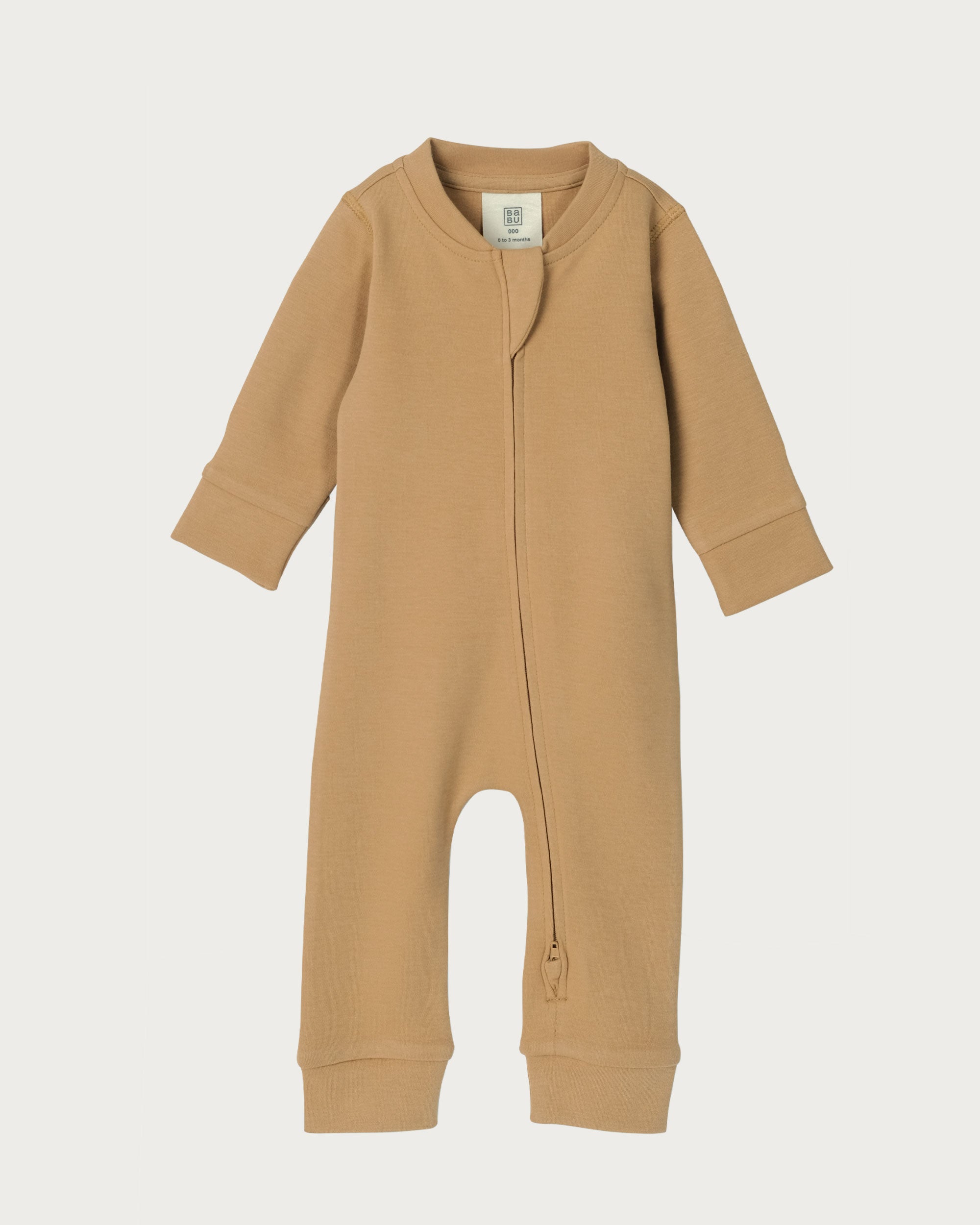 Footless Onesie Zipsuit - Marigold