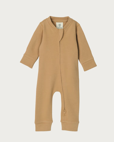 Cotton Footless Onesie - Marigold
